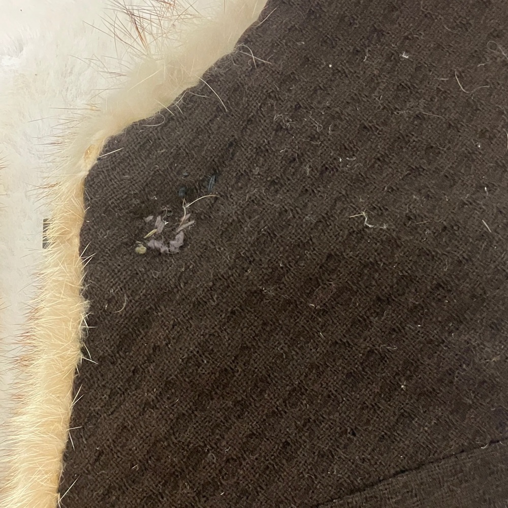 Fur Collar With Toggle Closure - image 7